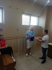  30-летний стаж работы в ДЮСШ-1 у тренера-преподавателя по лёгкой атлетике Бегуновой Жаннеты